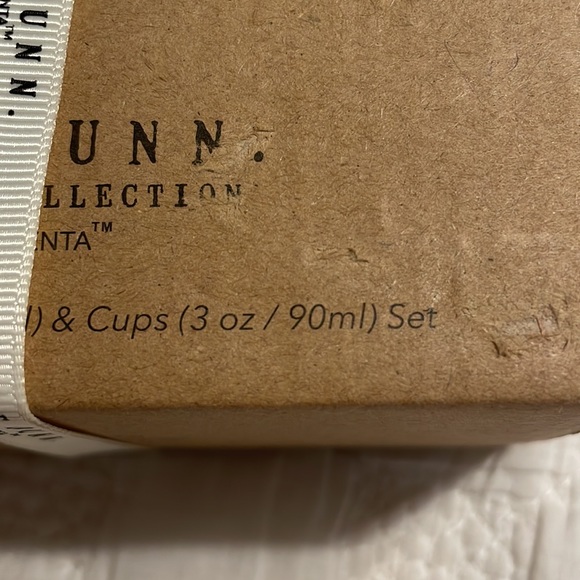 Rae Dunn Sake Set with 2 Sake cups and Sake Pitcher - NWT and in packaging - Picture 5 of 5